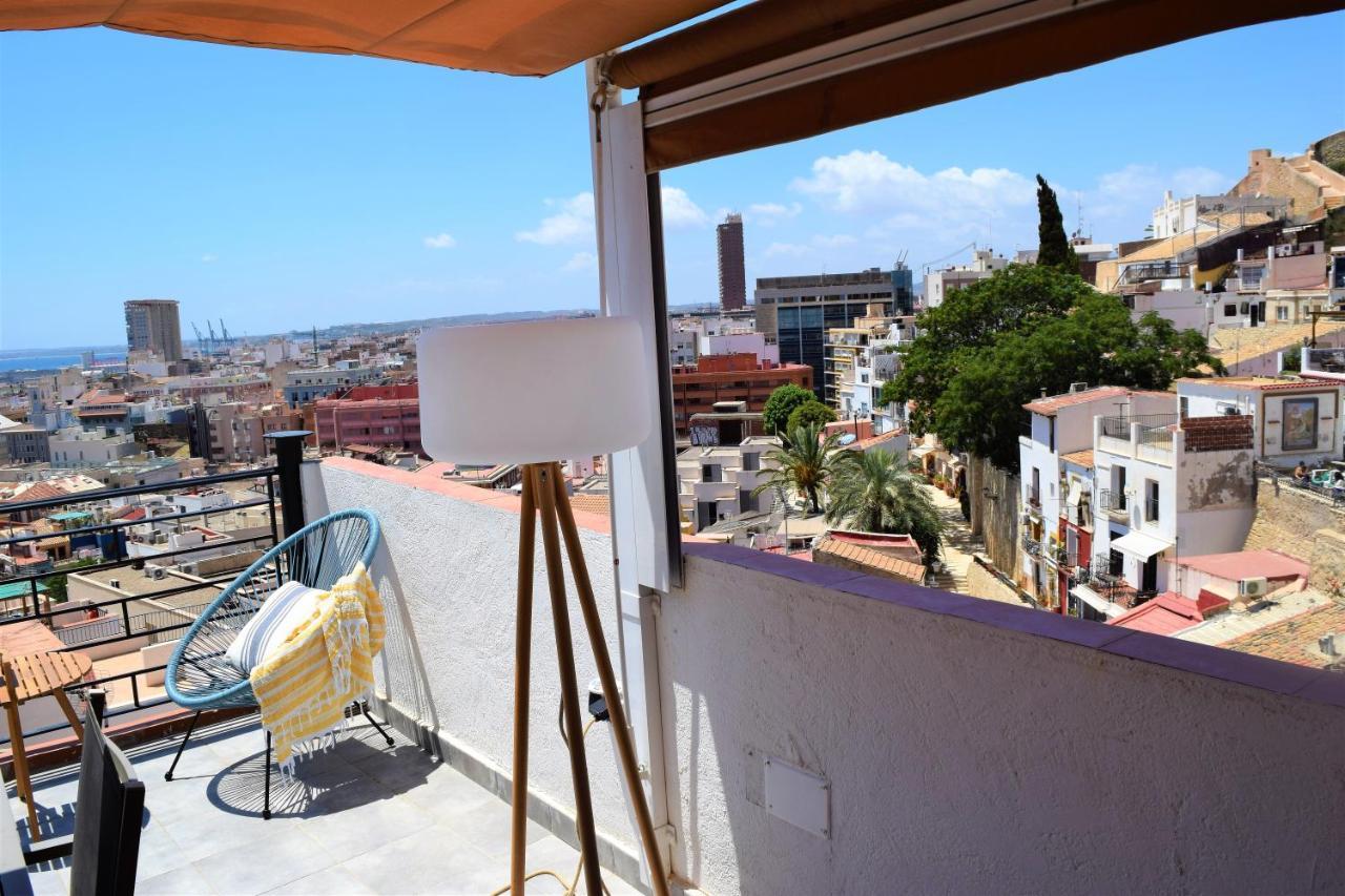 House With Sea View In The Old Town Of Alicante Villa Exterior photo